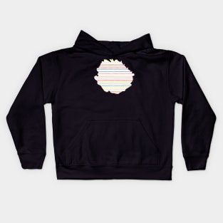 Marker Summer Stripes Kids Hoodie